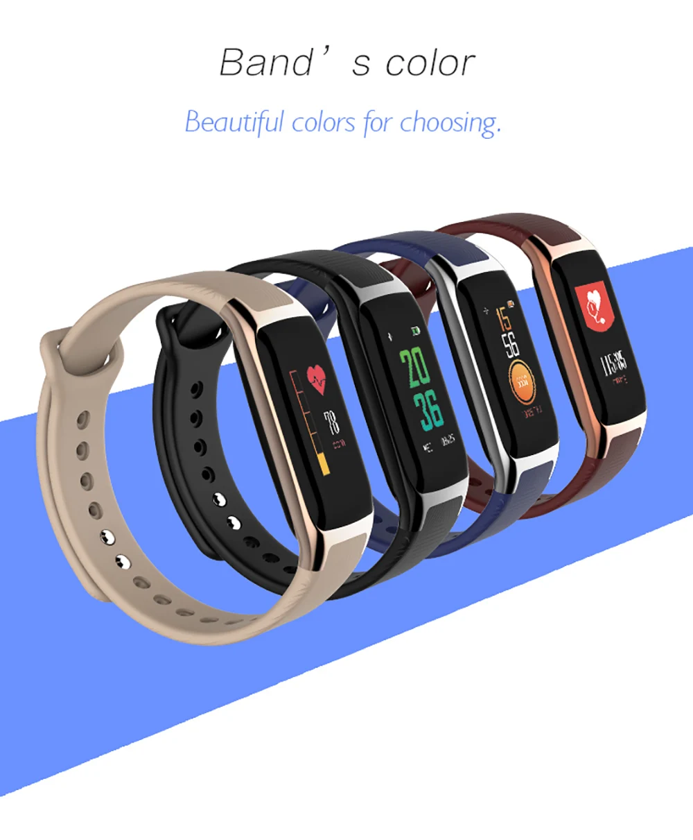 TISHRIC B20 Фитнес браслет IP67 Водонепроницаемый Smart Watch Sport Band несколько режимов деятельности часы NRF52832 задняя фара с насечкой браслет