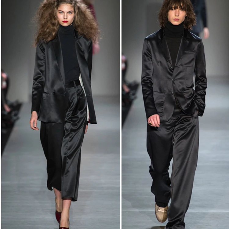 

Imported elastic nylon fabric, polyester fabric, fashion windbreaker, trouser dress, linen satin fabric.