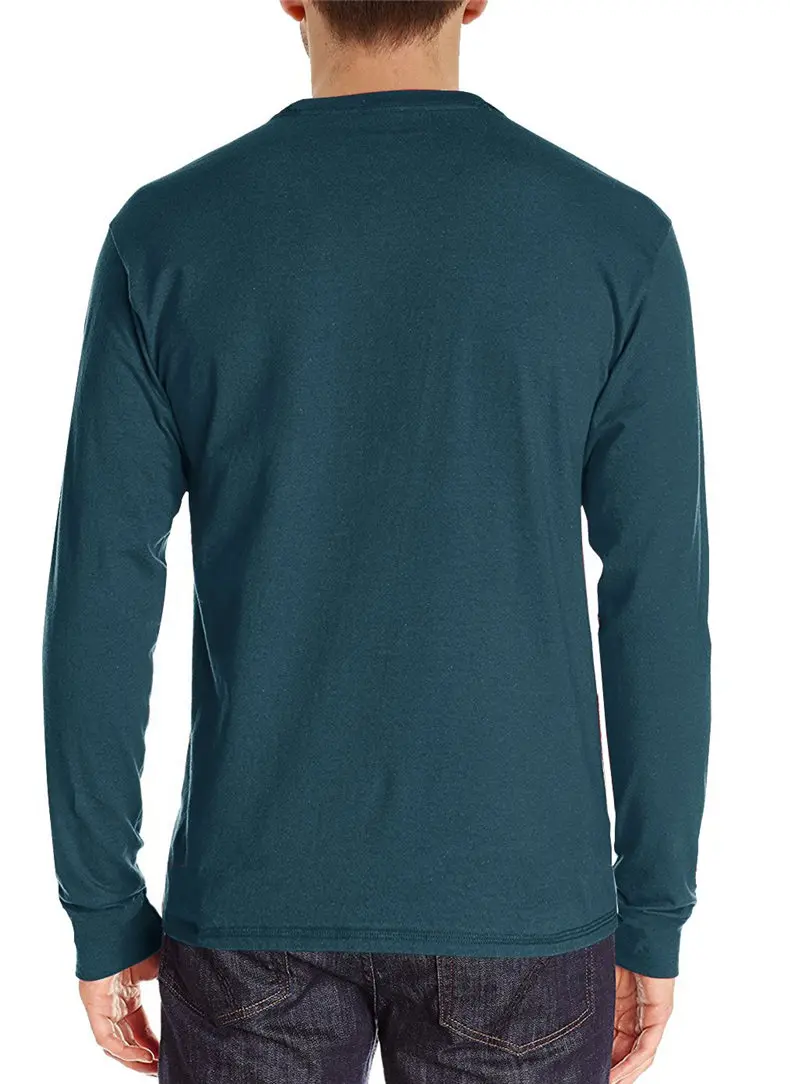 Male T-Srhits Men Muls Brand High Quality Sping Cotton Men T shirts Casual Long Sleeve Undershirts Man Tees Tops USA Size S-XXL 12
