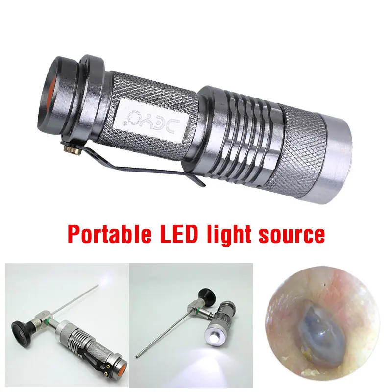 

Cewaal 10W CE proved Handheld LED Cold Light Source Match WOLF Storz Endoscope Inspection Camera Gift