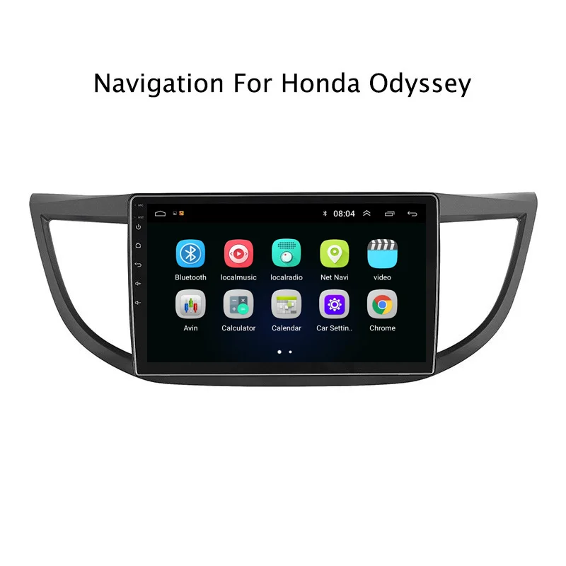 Best 10.1" 2.5D IPS Android 8.1 Car DVD GPS Player For Honda Odyssey 2015 2016 2017 2018 Car Radio Stereo Head Unit with Navigation 2