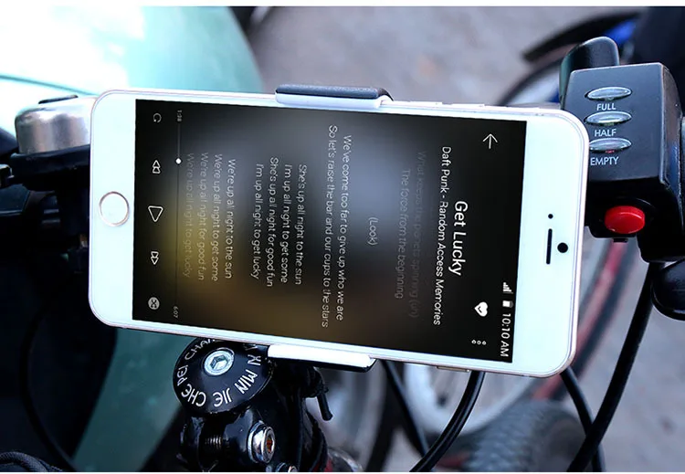 Универсальный велосипедный держатель сотового телефона для автомобиля на 360 градусов, подставка для iPhone 8X7, samsung, Xiaomi, huawei, LG, htc