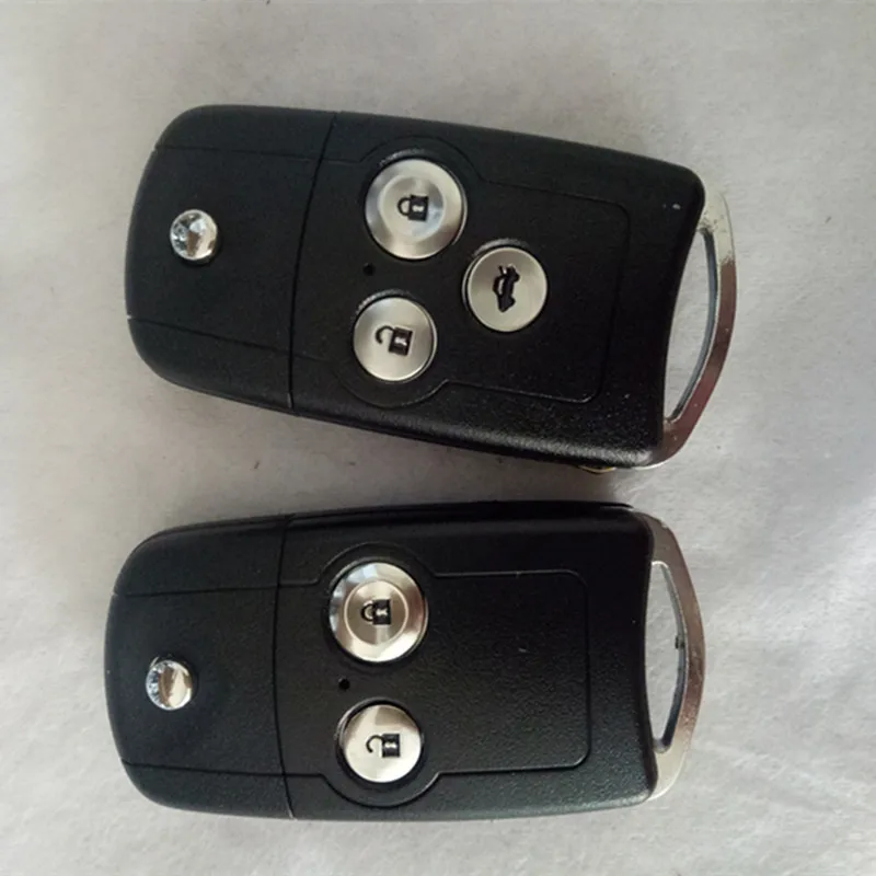

DAKATU 2/3 Button Car Remote Key Suit for Honda Accord Civic CRV City Odyssey Fit 433MHz ID46 Chip with HON66 Blade