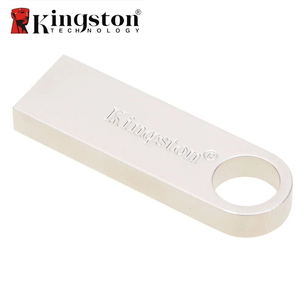 Kingston Mini USB 2 0 Memory Stick 8GB 16GB 32GB USB Flash Drive Mental Silver Ring