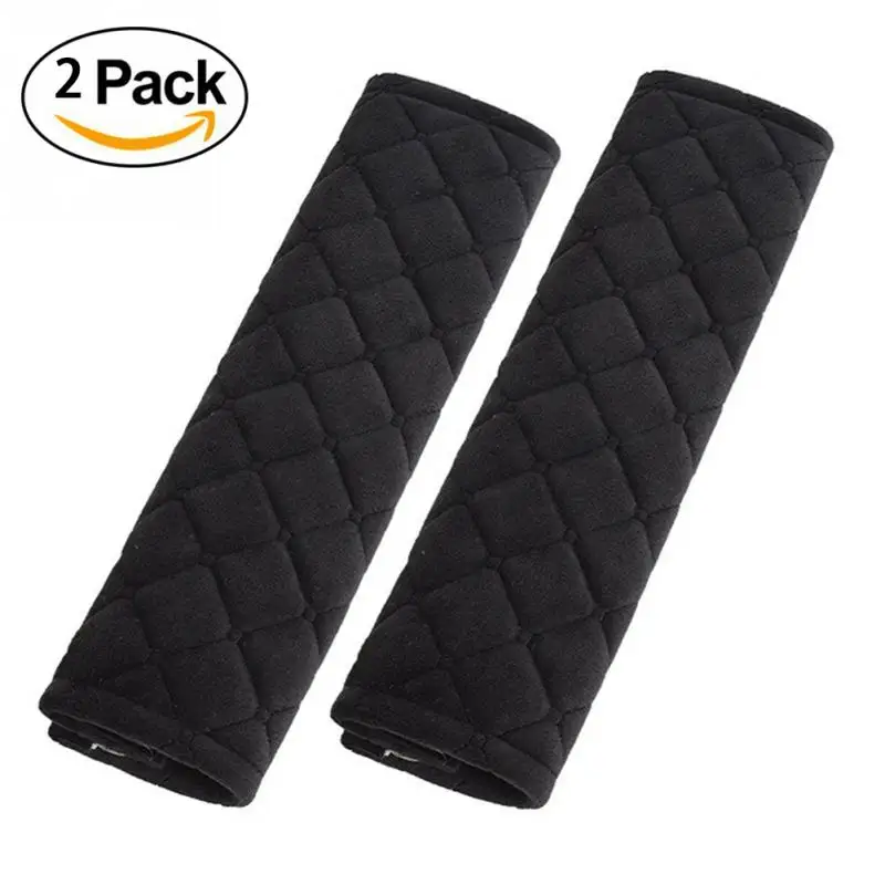2 pcs Car cotton Baby Safety belt for Car Shoulder Protector car-styling girdled pad on the seat belt cover safety belts pillow