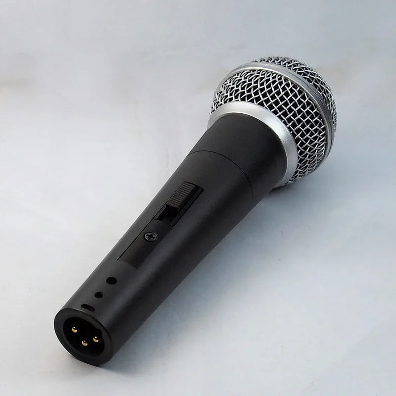 Finlemho SM Classic Microphone Традиционный проводной вокал караоке 58C Динамическая капсула