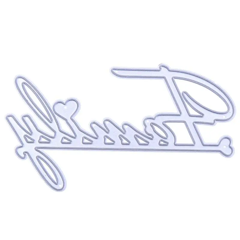 

Family DIY Cutting Dies Stencils Scrapbooking Craft Embossing Card Album Gift Carbon Steel Cutting Die E5M1