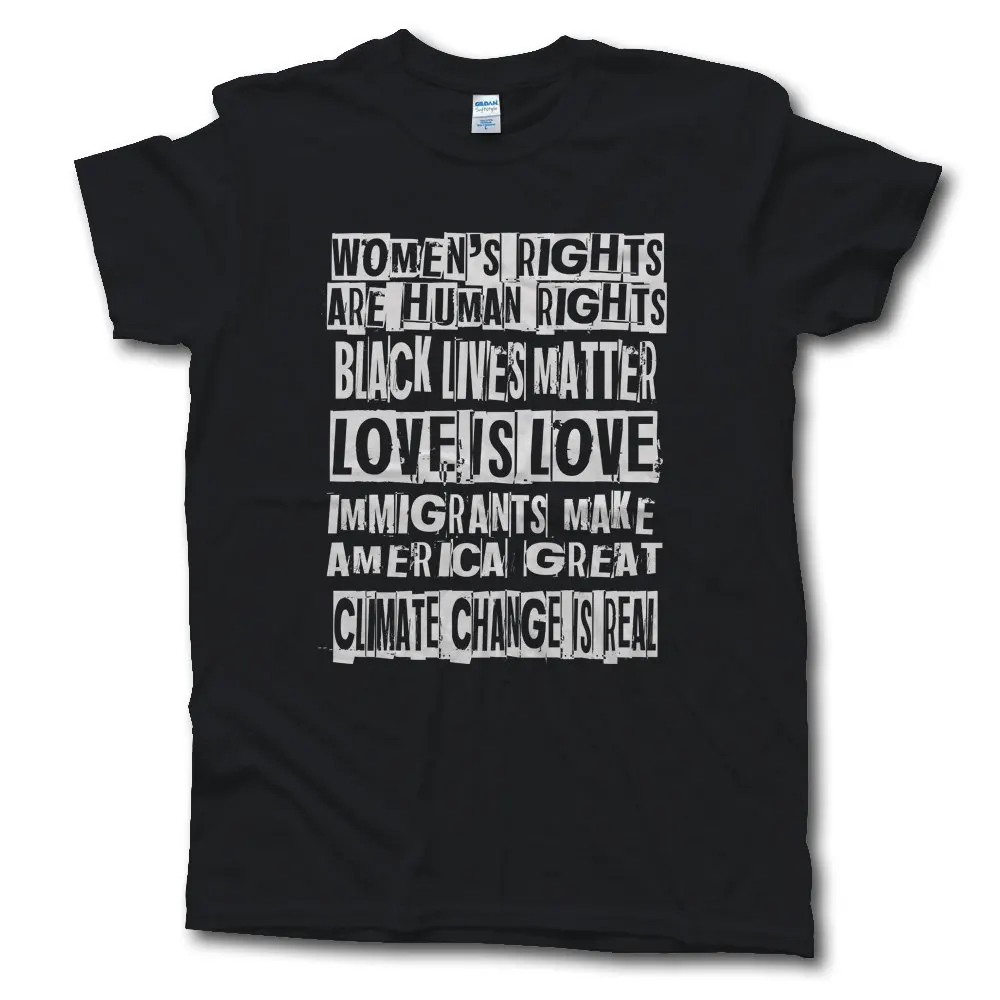 Women's Rights are Human Rights T Shirt Feminist Shirt Black Lives