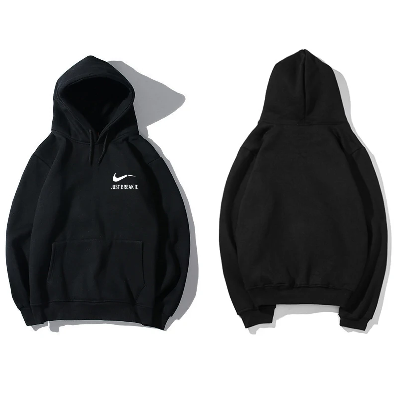 Men's Sportswear Two piece suit Brand Tracksuit Fashion Men Pants+Hoodies sweatshirt All Cotton Fleece Thick Brand clothing Sets