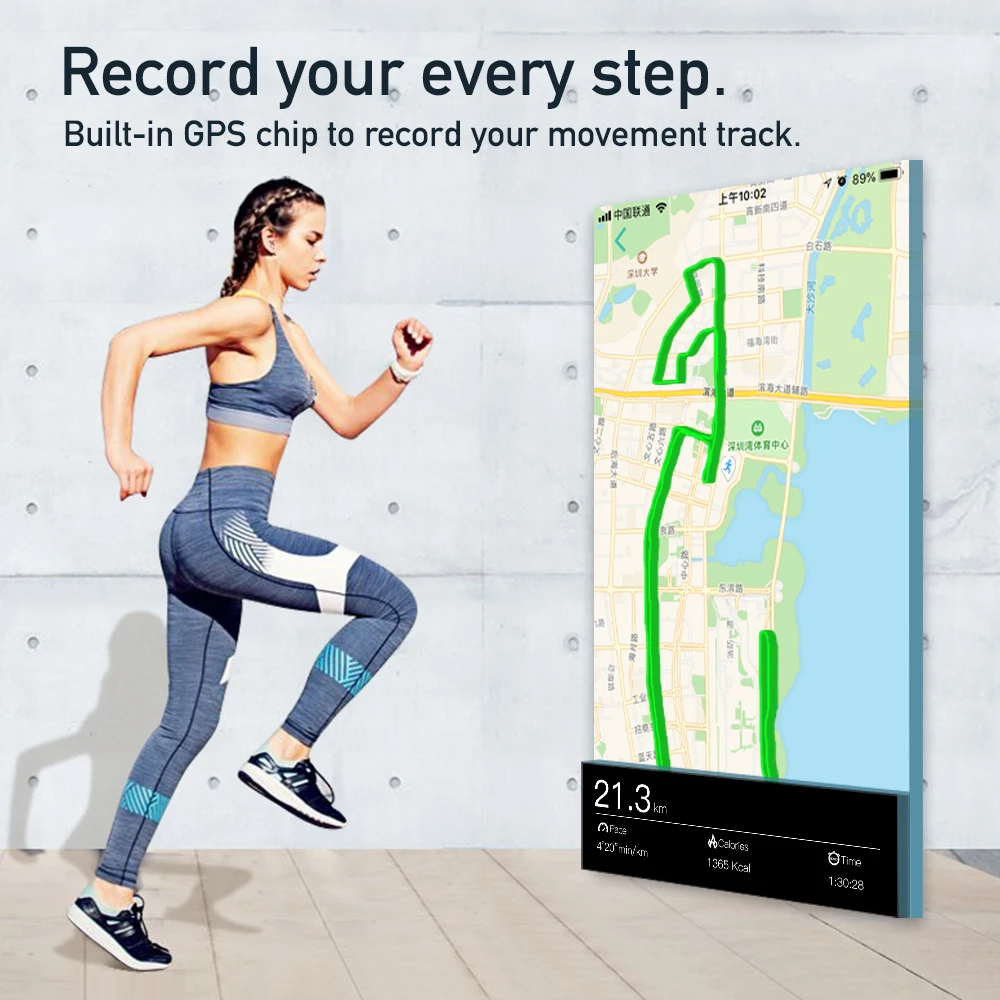 W7 спортивный смарт-браслет gps IP67 водонепроницаемый смарт-Браслет фитнес-Браслет Смарт-браслет контроль музыки Смарт-часы