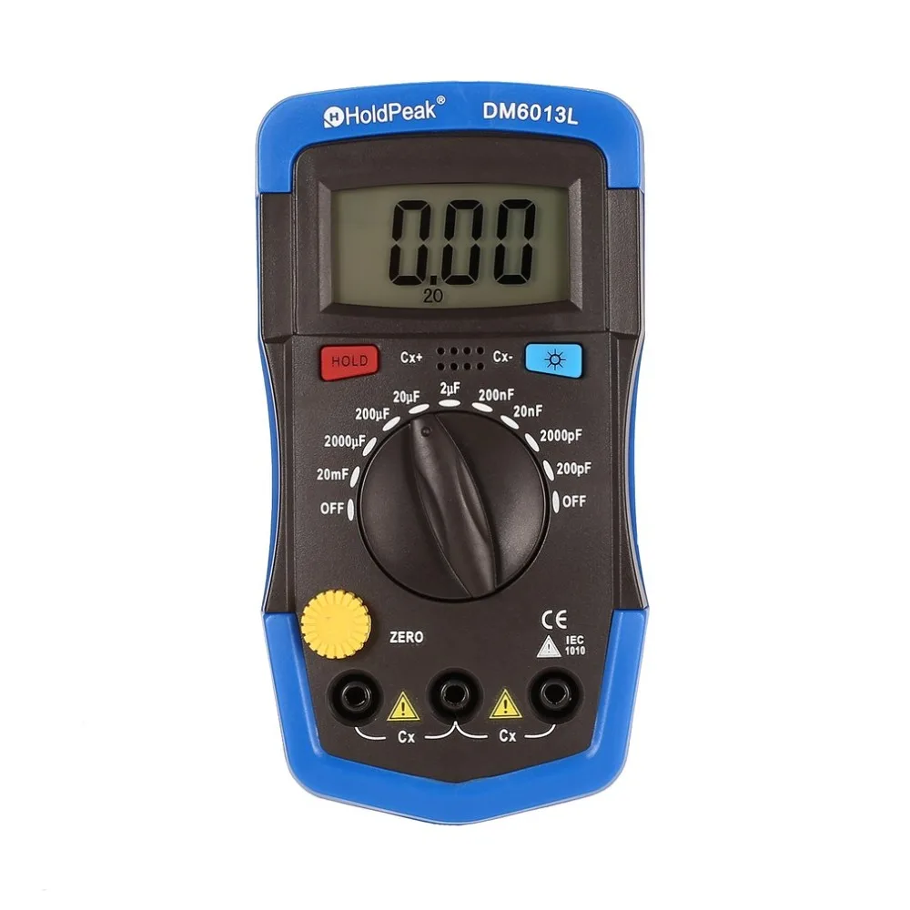 

DM6013L Electronics Capacitance Meter Eletronicos esr Electronic Electronica Super Capacitor Tester Capacimetro Digital Meter