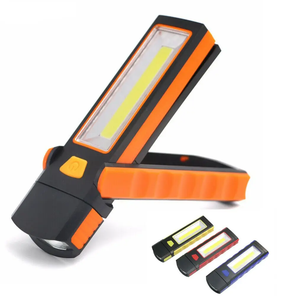 

Super Bright Adjustable COB LED Work Light Inspection Lamp Hand Torch Magnetic