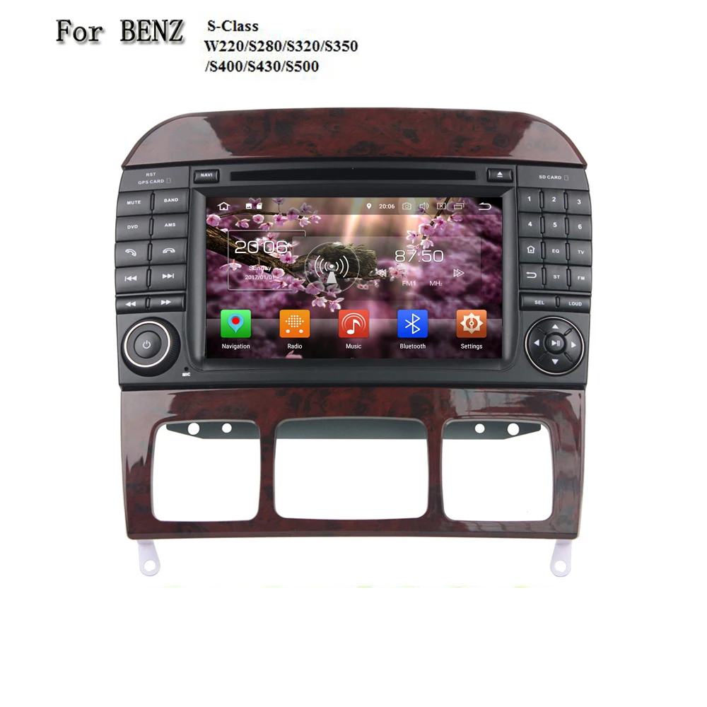 Android 8 0GPS Steering Wheel 8 Core Radio Wifi DVD Car font b Multimedia b font