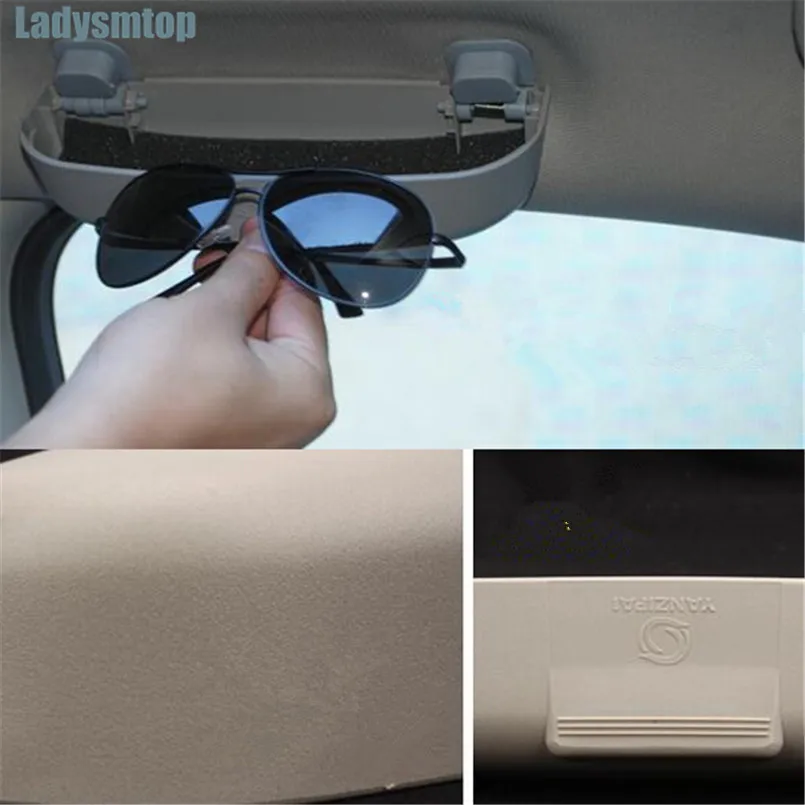 Ladysmtop автомобиля стильные очки коробочка для хранения Коробка для Volkswagen vw Golf GTI R20 R36 Jetta Tiguan POLO Passat СС, EOS Scirocco