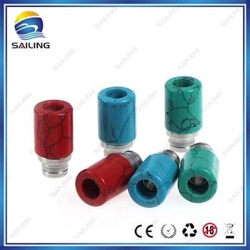 

Sailing Authentic Jade 510 Drip Tips Pure Hand Made Jade for 510 RTA RBA Tank Atomizer 10pcs Wholesale