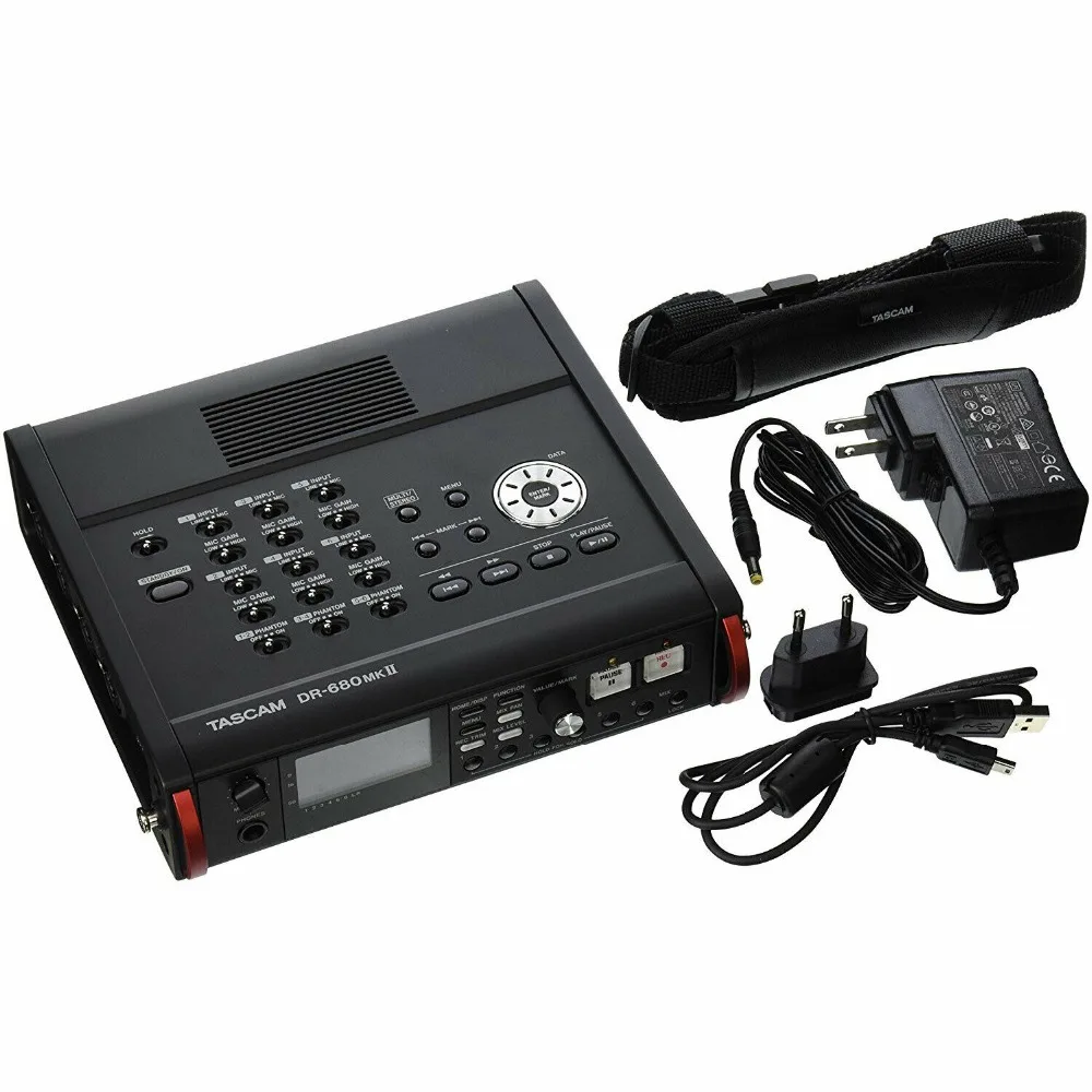 TASCAM DR-680MKII DR-680MK2 портативный многоканальный рекордер 8-трек linear PCM поле рекордер для фильма живая запись WAV/BWF