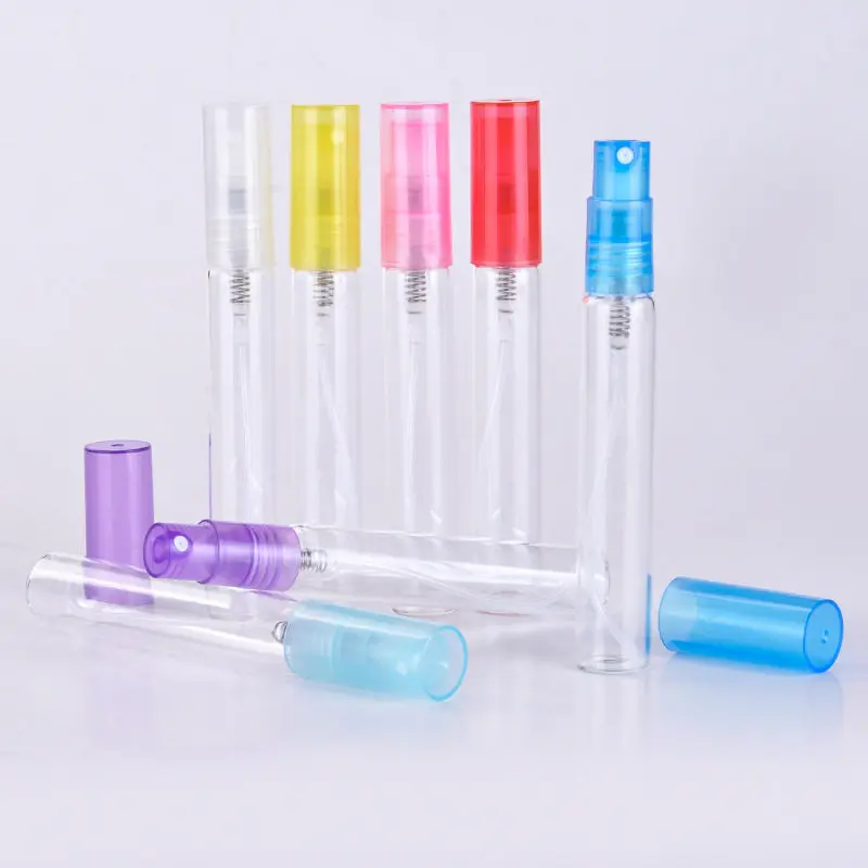 8ml Clear glass Perfume bottle Refillable Spray Bottle for Lotion Sample Cosmetic Packaging F20171525 | Красота и здоровье