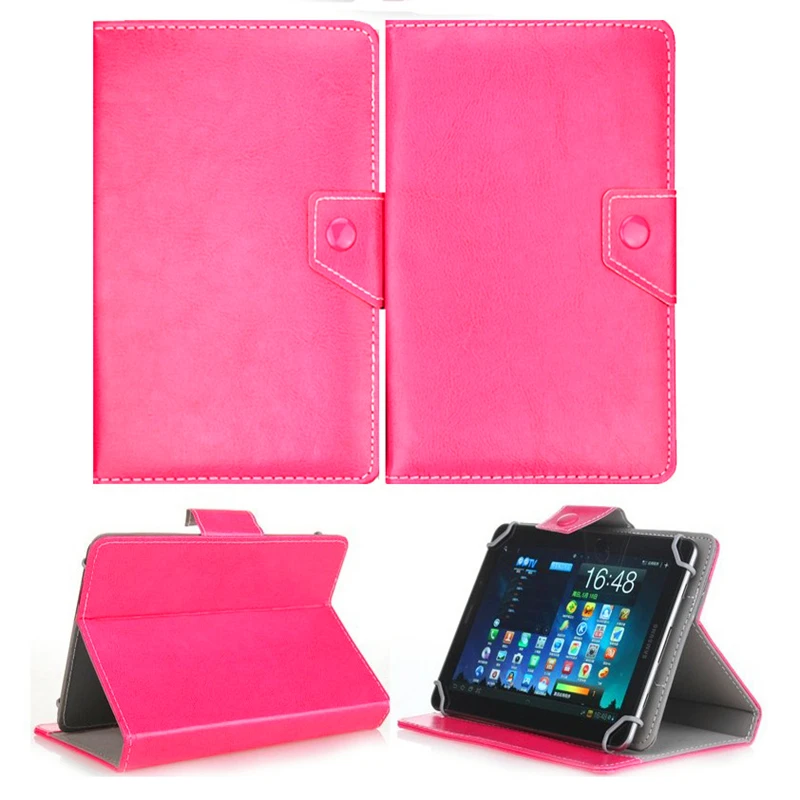 

Tablet Case 8 inch Hook Crystal Pattern Protective Case For Huawei Samsung iPad Ultra Thin pu Leather Stand Protector Anti-Dust