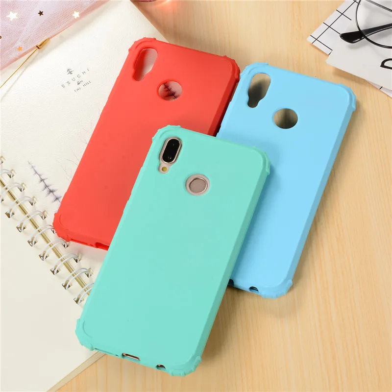 

Anti-drop shockproof Candy Color Cover Case For Huawei P8 P9 P10 P20 Lite 2017 Plus Honor 7A 7C 7S 8 Lite 9i Nova 2i 3 3e Funda
