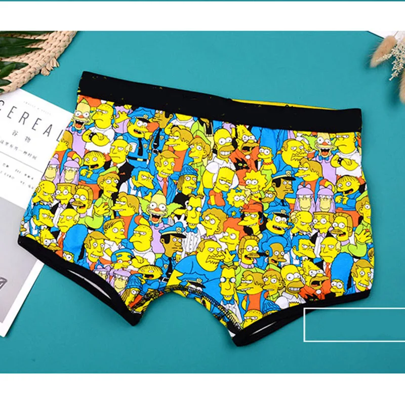 Intimissimi Calzoncillos Simpson Calzoncillos Hombre Boxer Dibujos
