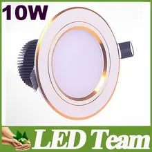 20 шт./лот 10 Вт Dimmable Светильники 120 Угол Луча Светодиодный Светильник Пятно Света Привело Встроенное Освещение AC110-240V+ Трансформаторы