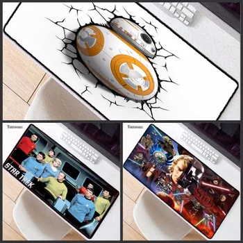 

Yuzuoan 90x40cm Star Wars Force Unleashed Mouse Pad Speed Gamer Gaming Eat Chicken Mousepad America Fashion Laptop Notebook Mat
