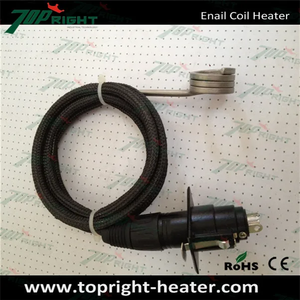100w coil heater for smoking device