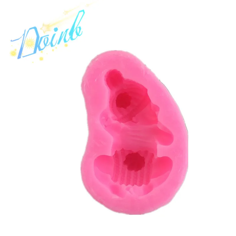 Doinb Baby silicone gel mold jelly pudding Candy Chocolate Mold mousse cake decorating tool