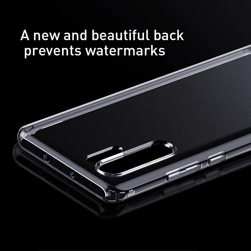 Baseus Transparent Phone Case For Huawei P30 Pro Fundas Soft TPU Silicone Case Protective Back Cover For Huawei p30 p30pro Coque