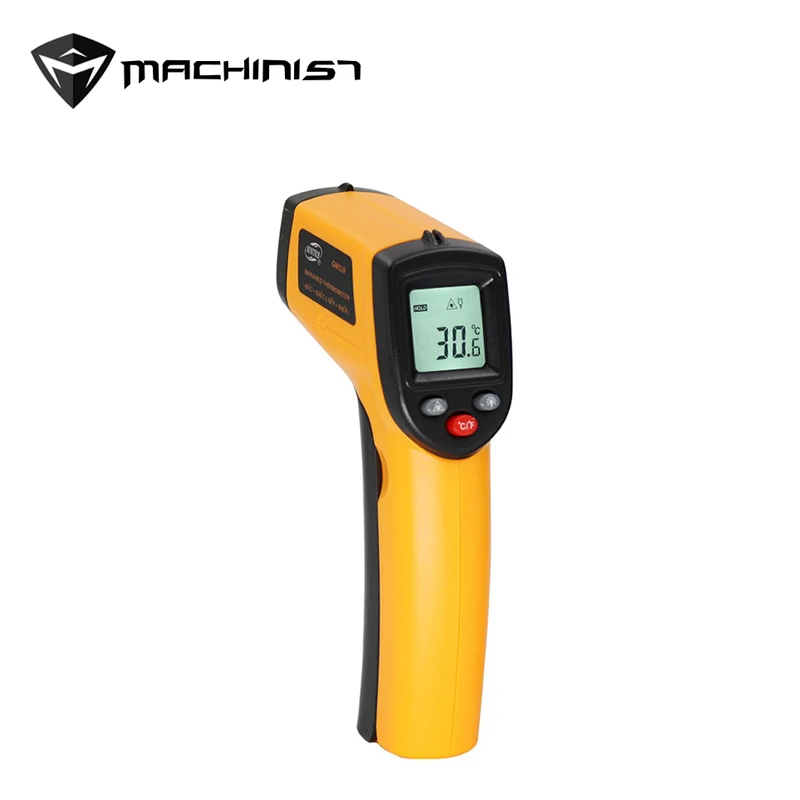 Digital Infrared Thermometer LCD Display Surroundings Temperature Tester Non-contact Auto Car Repair Diagnostic Tool thermograph