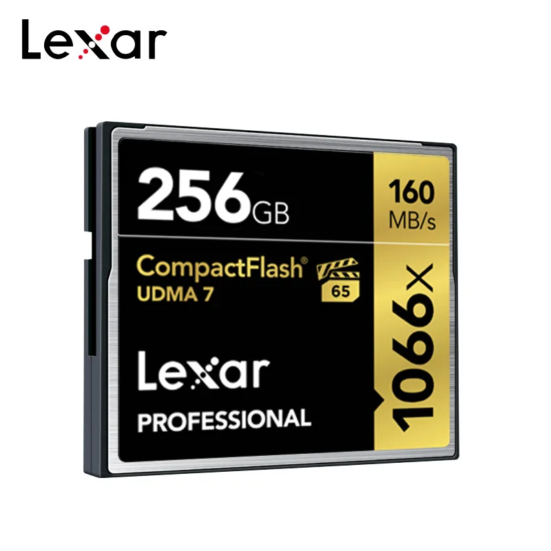 Lexar Professional 1066x слот для карт памяти 256 ГБ 128 Гб 64 Гб оперативной памяти, 32 Гб встроенной памяти, компактные карты флэш-памяти Max 160 МБ/с. для спортивной экшен-камеры 4K Камера