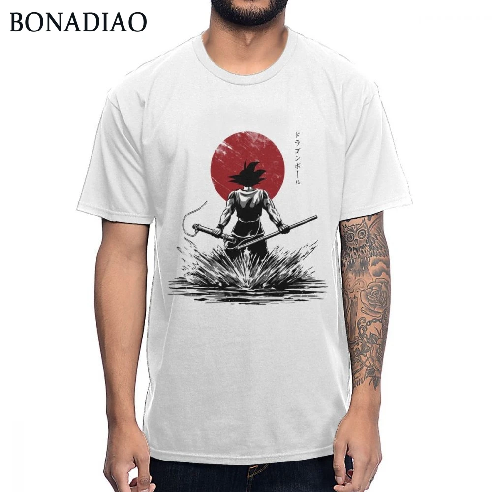 Dragon Ball Z Summer Super Saiyan Goku Son T Shirt For Man O-neck Cotton Quality T-shirt |