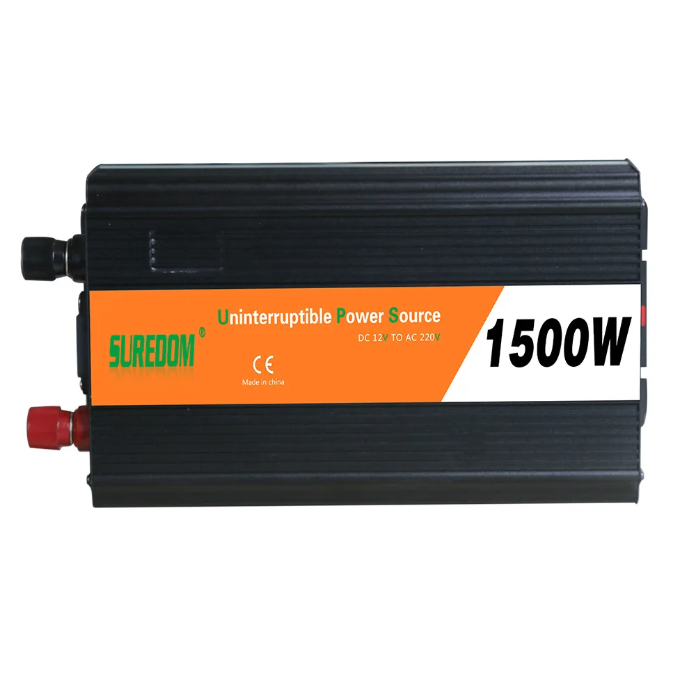 

1500W UPS AC 12V to DC 220V Uninterrupted Power Supply Solar Photovoltaic Inverter Power-off Protection power Circuit protection