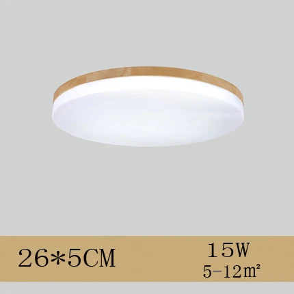 Ультратонкий Светодиодный потолочный светильник для гостиной, современные потолочные светильники - Цвет корпуса: D26 5CM