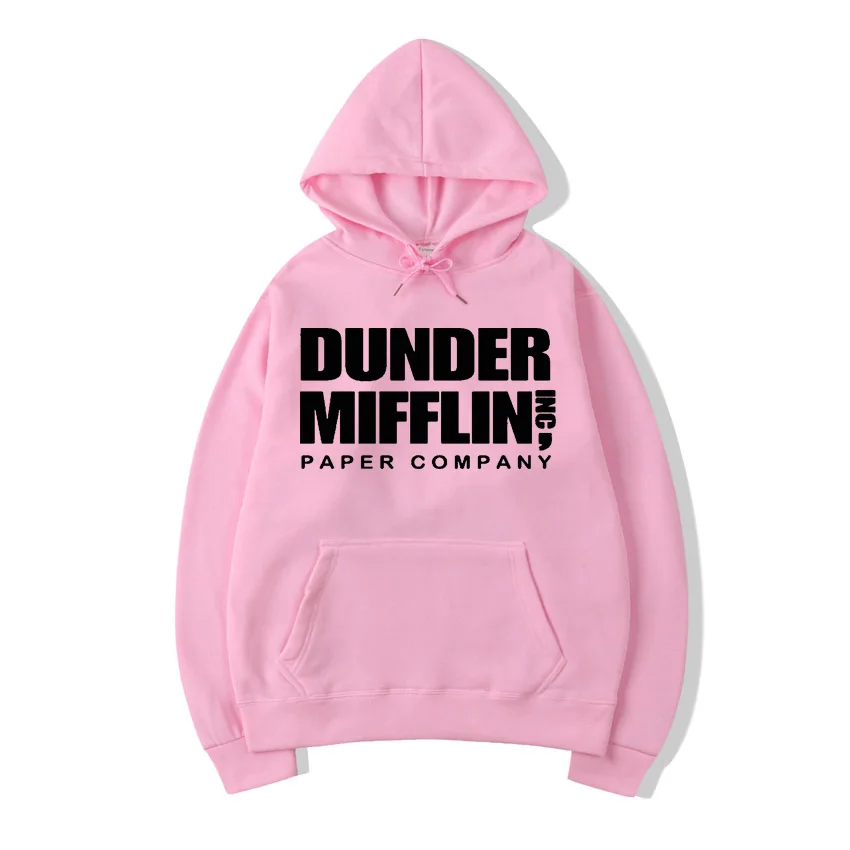 Dander Mifflin Paper Inc толстовка с капюшоном Офисная Woemn флисовые толстовки унисекс