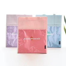 1 шт. Студенческая креативная переносная Холщовая Сумка двойная Водонепроницаемая Sumai домашняя свежая учебная сумка