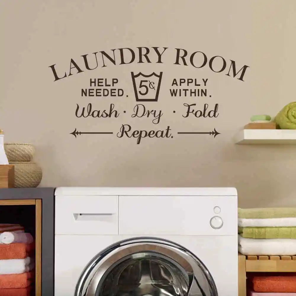 Laundry Room Wall Decor Stickers Laundry Room Wall Decor Stickers