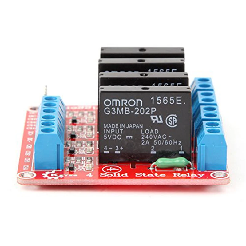 

1 pcs Four way Solid State Relay Module For Arduino