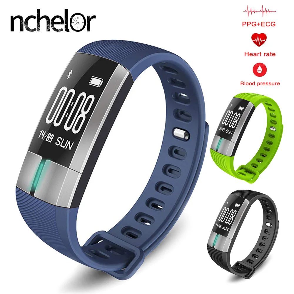 

NEW Smart Wristband ECG Heart Rate Smart Bracelet IP67 Waterproof Pedometer Blood Pressure Monitoring Running Sports Smart Watch