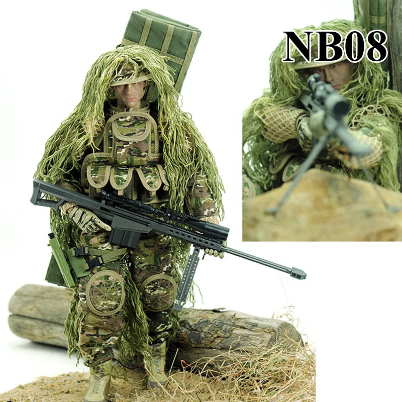 1/6 шкала спецназа солдатики Полицейские собаки военные игры фигурки - Цвет: NB08