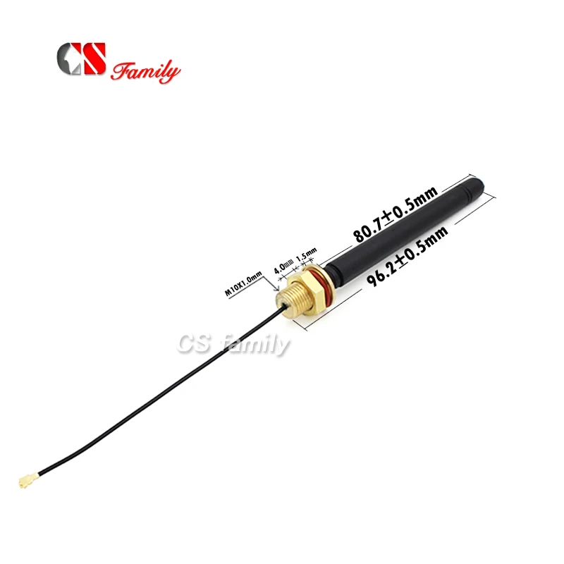 3G Transportation ternimal antenna 2100Mhz 3g router with RF1.37 100MM length screw type IPX18 | Мобильные телефоны и