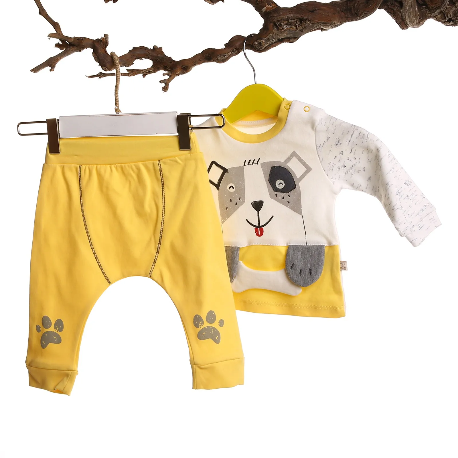 

ebebek Mymio Baby Boy Interlock 3D Detailed Sweatshirt Trouser