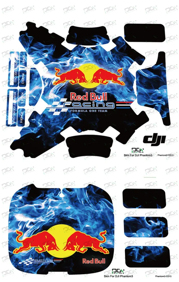 DJI Phantom 3 Waterproof Stickers