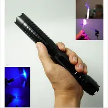 Самый мощный 1000000 м 450нм синий лазерный фонарик спичка свеча горит сигарета нечестивый лазер факел Охота