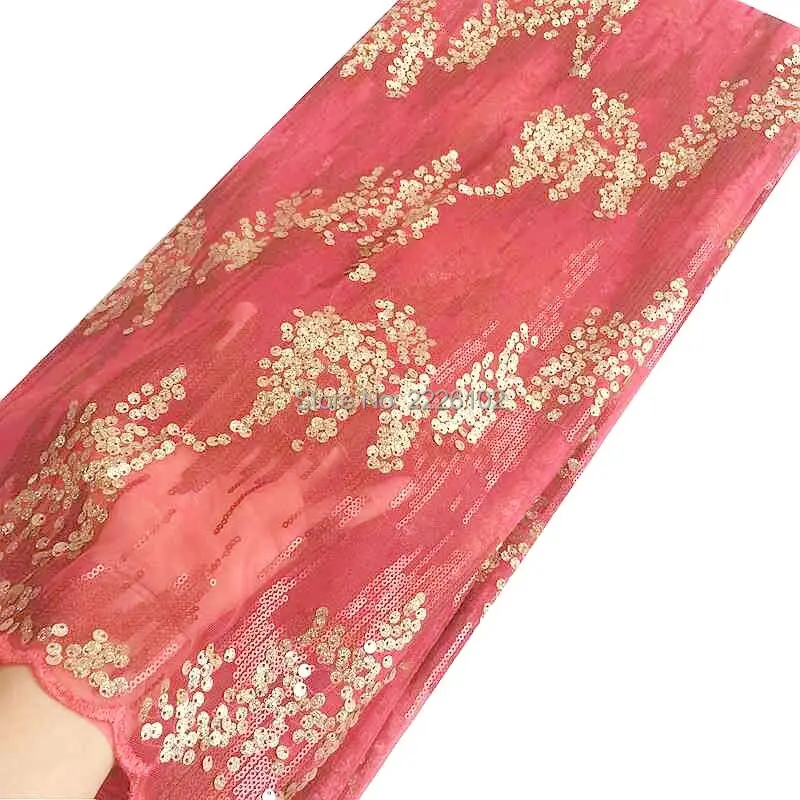 

2017 High Quality African Lace Latest Nigerian Laces Italian Wine Blue Gold Embroidery Mesh Swiss Lace Fabric With Sequins