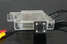 Para PEUGEOT 301 câmera de visão Traseira Com Linha de Estacionamento À Prova D’ Água Visão Noturna 4LED CCD back up da câmera