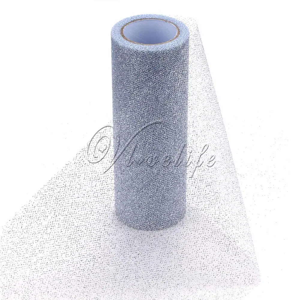 Разноцветные Тени с металлическим блеском из тюля 6 &quotx10yd свадебный подарок юбка