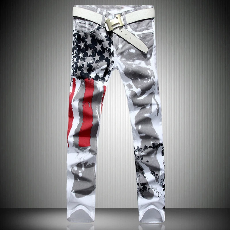 fashion stylish cool mens pants jeans with print graffiti painted denim slim fit white jeans men hip hop rock street wear2020 fashion stylish cool mens pants jeans with print graffiti painted denim slim fit white jeans men hip hop rock street wear2020