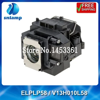 

Snlamp Original Projector Compatible ELPLP58/V13H010L58 Lamp with housing for EB-S10 EB-S9 EB-S92 EB-W10 EB-W9 EB-X10 EB-X9 ect.