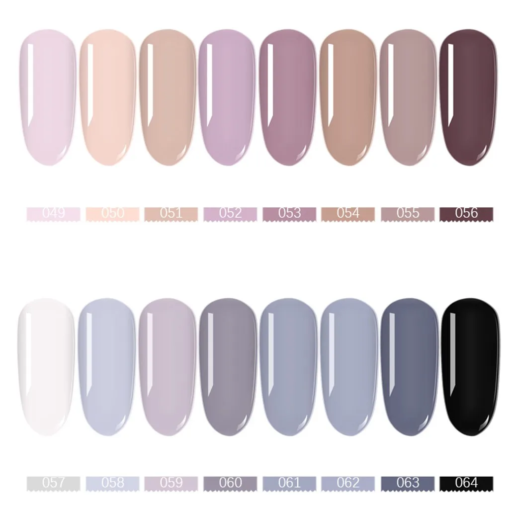 Gel nail polish base and top coat not easily scratched Nail Semi Permanent Varnish 10 ml Y520 | Красота и здоровье
